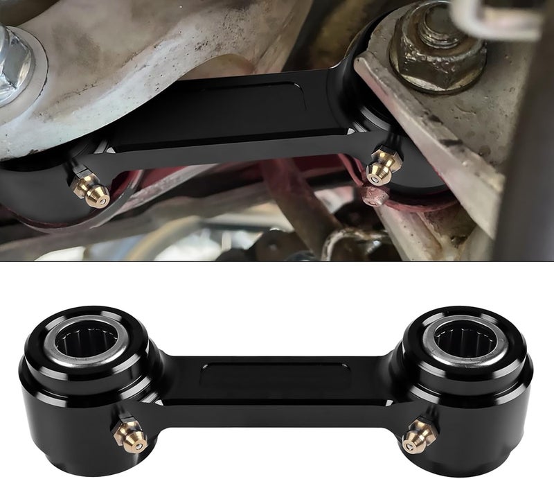 OICCTBF Rear Suspension Lowering Link,Billet Aluminum Motorcycle Off-road Bike Lowers Rear Suspension Drop Link Kit for Honda XR650L 1993-2024 for XR600R 1985-2024 (BLACK) - Image 1